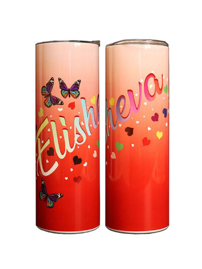 CHARMING BUTTERFLIES TUMBLER
