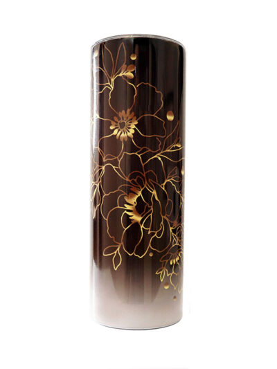 FLORAL GOLD TUMBLER - Image 2