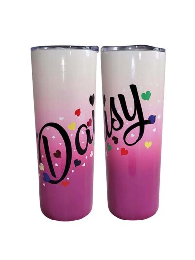 HEARTS NOTES TUMBLER