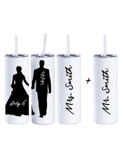 COUPLE'S WEDDING TUMBLER 2
