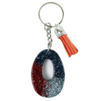 Customized Gifts Keychain letter O