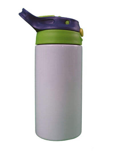 Kids Stainless Steel Bottle in Blue-Green - Image 2