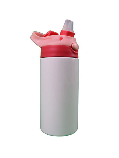 Kids Stainless Steel Bottle in Red-Pink