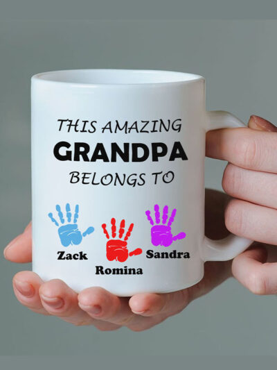 customized mug for grandpa