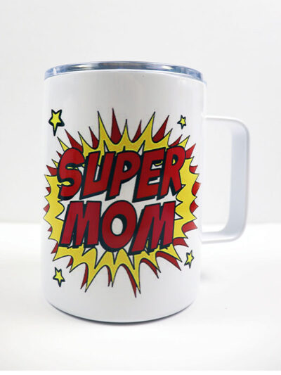 Super Mom travel mug for Mother's day