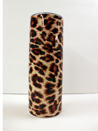 animal print cheetah tumbler gift for women