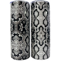 Snake skin animal print tumbler gift